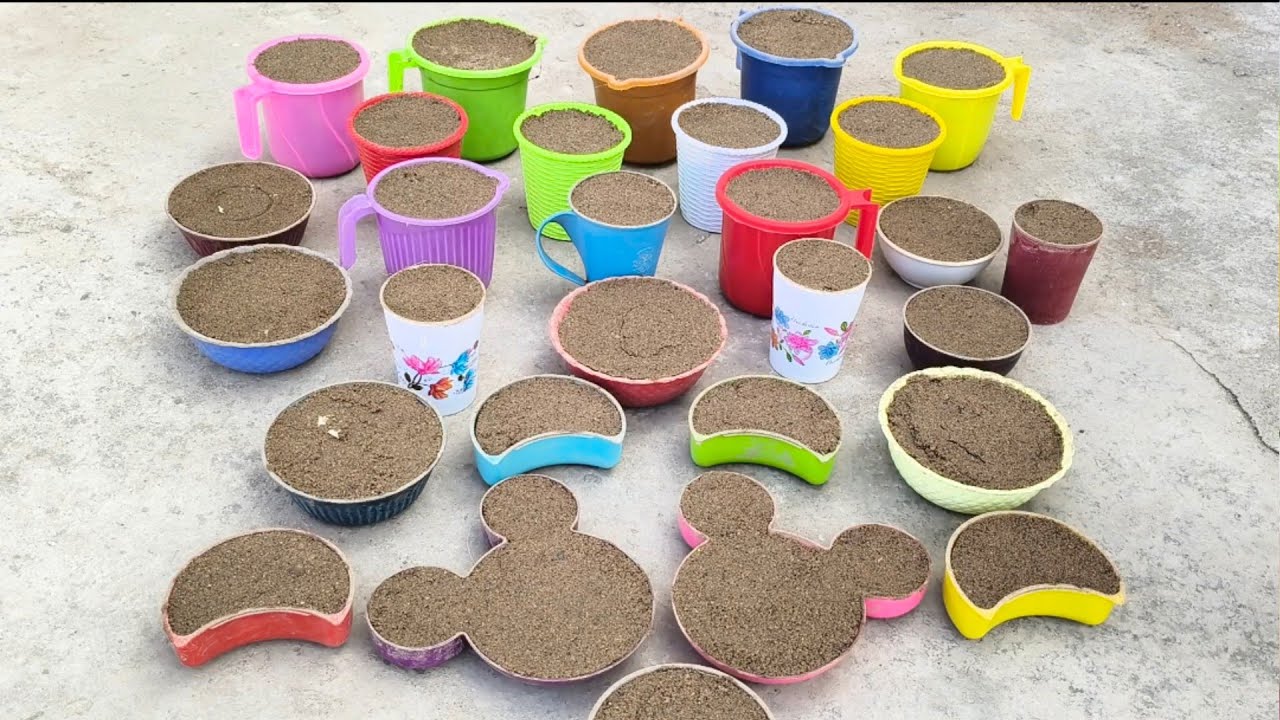 🥰Satisfying ASMR Video | How To Make Clay Sand Cake Designs with Kitchen Tools in Multiple Sand Cake