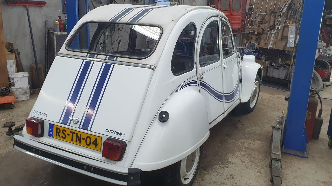 Lekker veel laswerk aan de 2cv transat en kleine dingen aan de ak350 😃