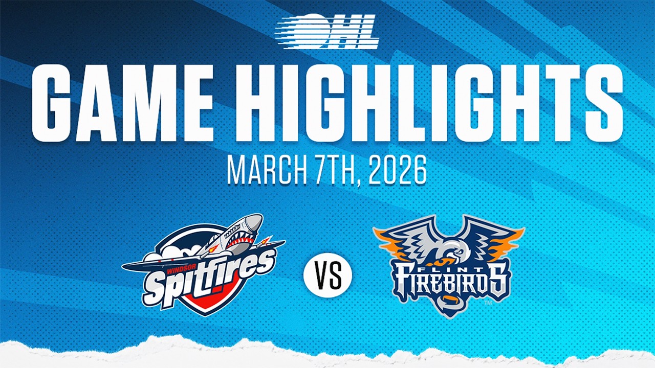 Обзор матча OHL: «Виндзор Спитфайрз» — «Флинт Файрбердс», 7 марта 2026 г.