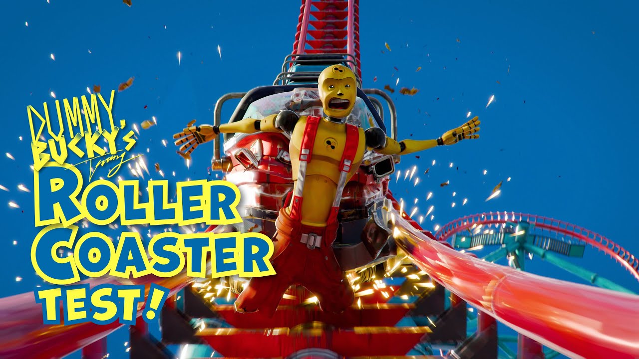 Dummy Bucky’s Roller Coaster Test!