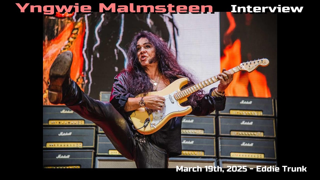 Yngwie Malmsteen Interview with Eddie Trunk (March 19th, 2025) 