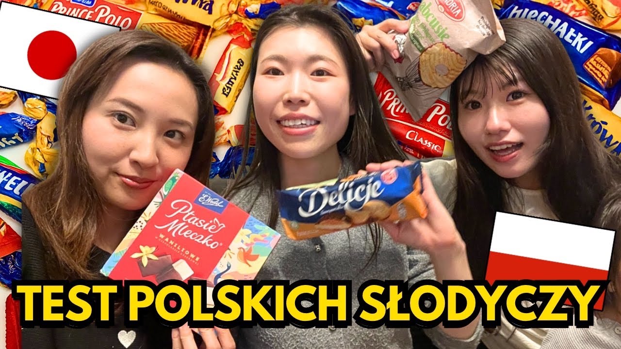 Japonki testują polskie słodycze po raz pierwszy! Zaskakujące reakcje na polskie smaki