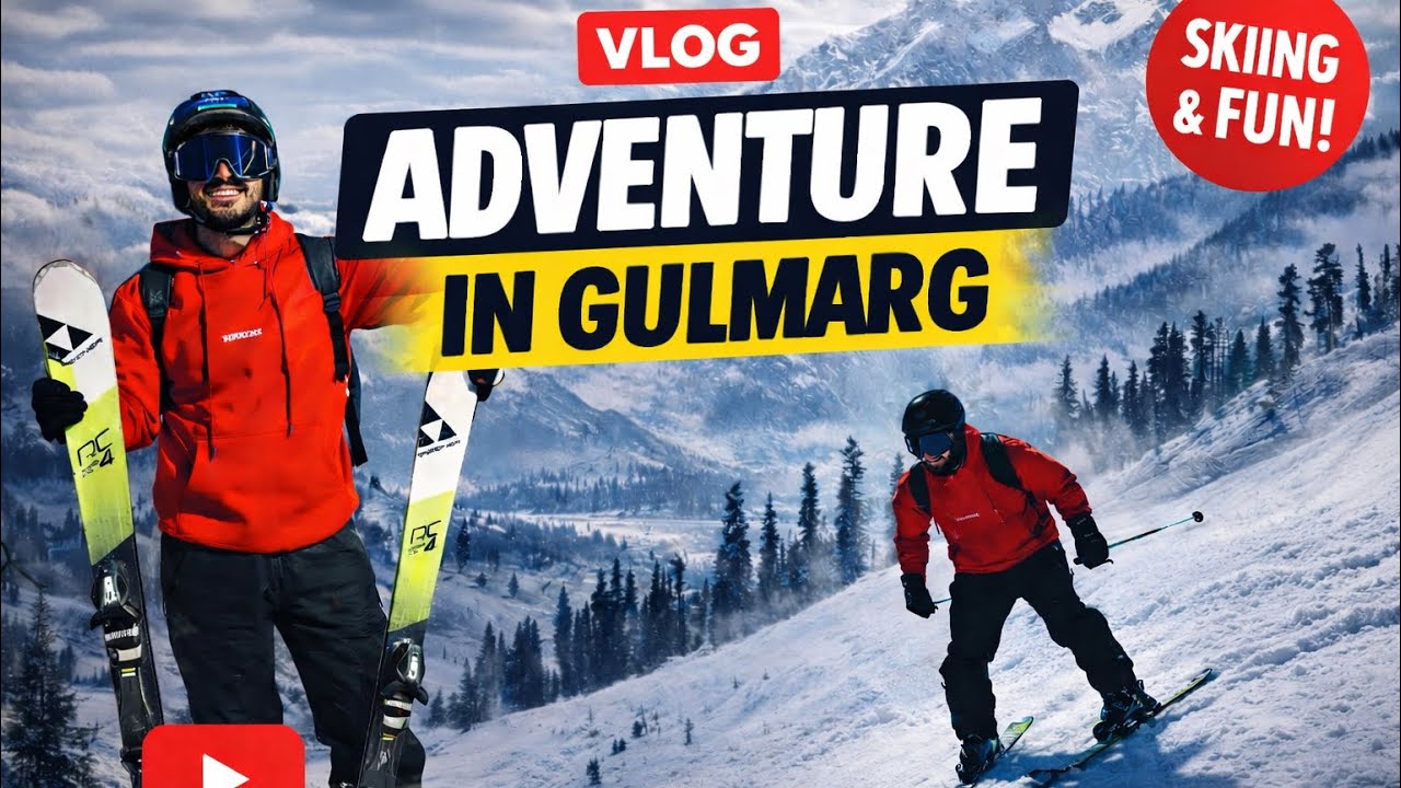 Adventure skiing in Gulmarg | adventure packers | Kashmir 