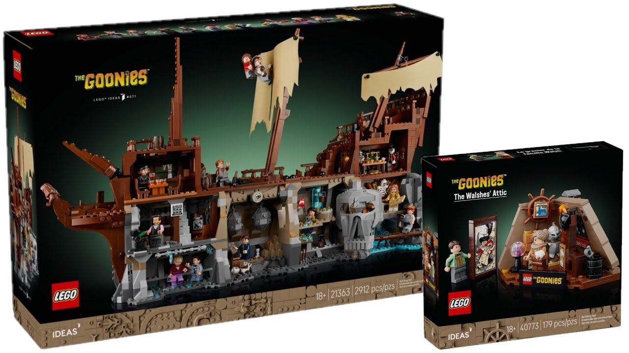 All LEGO The Goonies sets 2025 Compilation/Collection Speed Build
