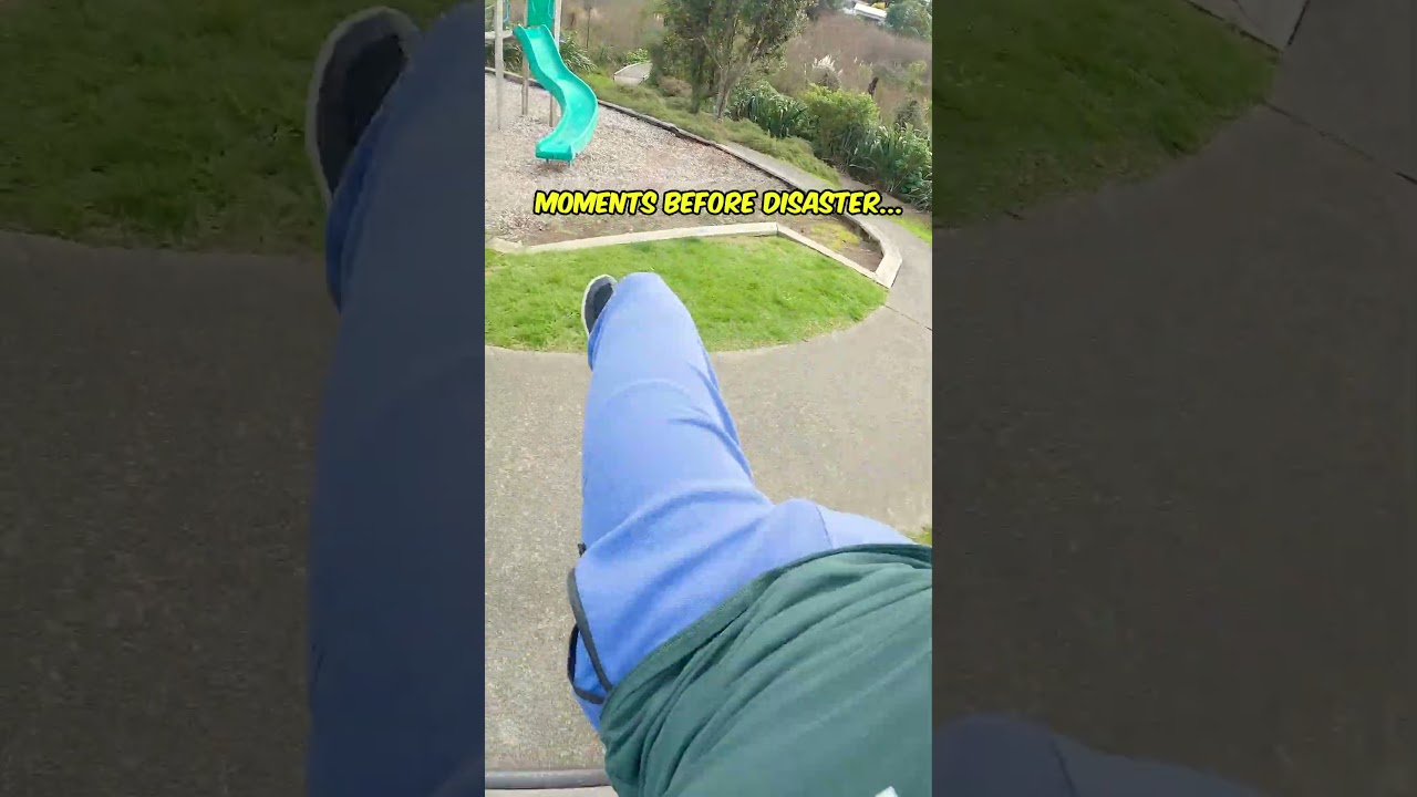 I BROKE MY ANKLE!   😪 *fail #shorts #fail