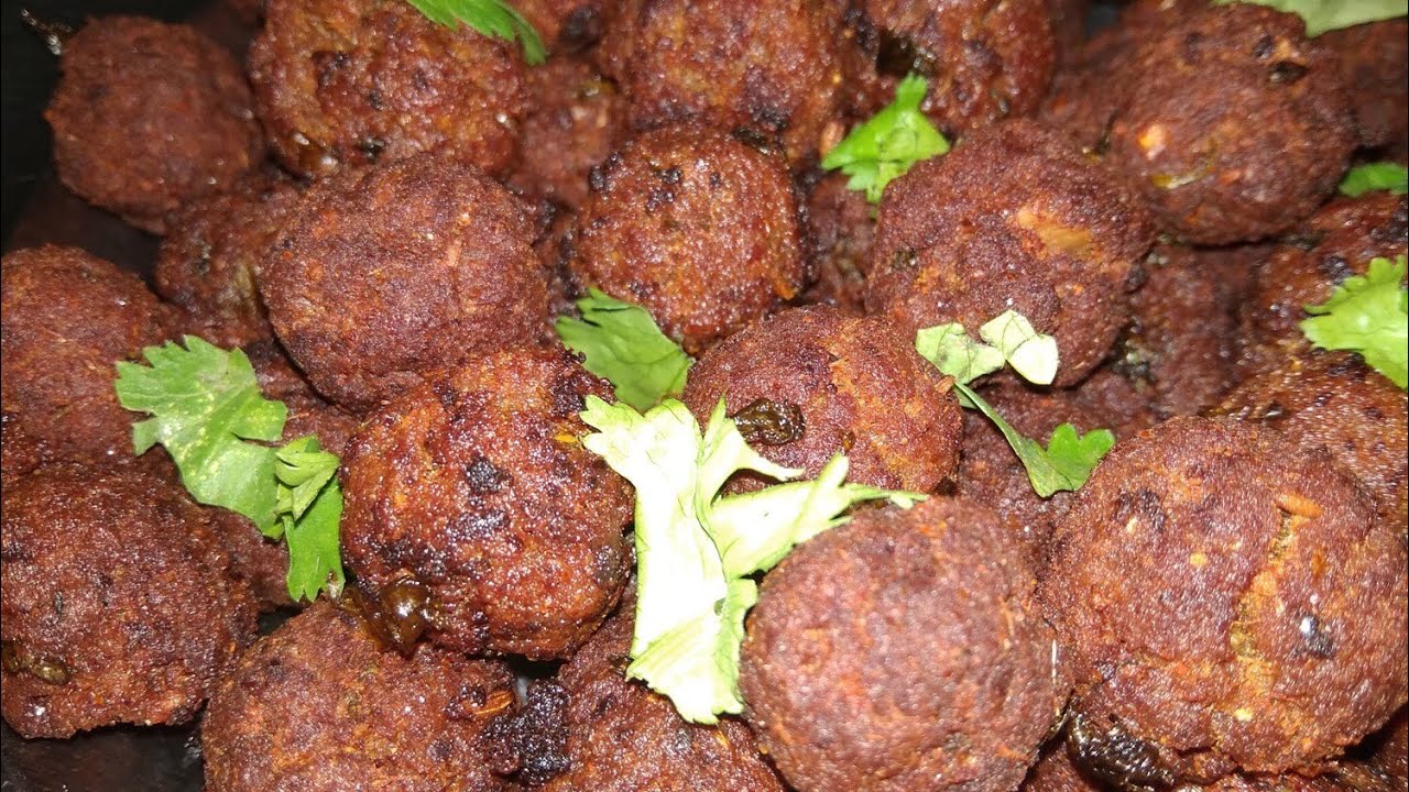 Telangana special recipe | Mutton Kheema Muttilu in telugu