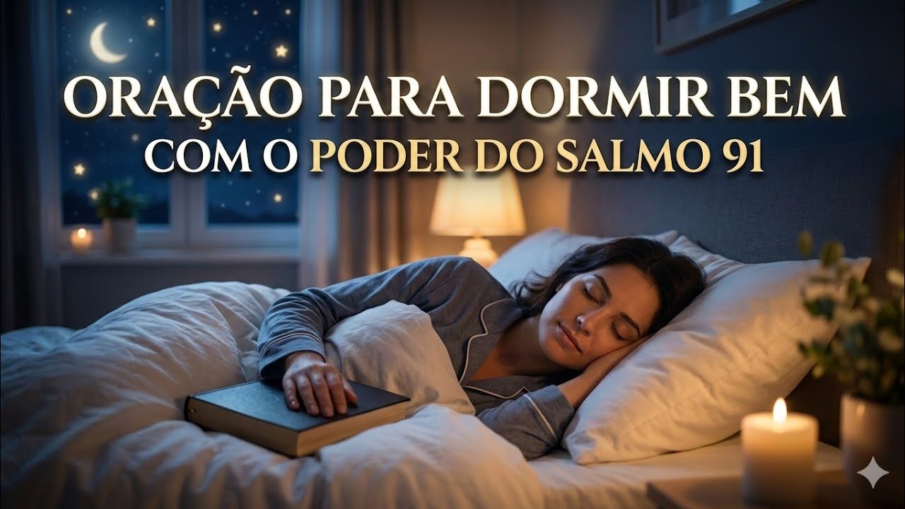 A Oração mais poderosa para um sono profundo e reparador (Salmo 91)