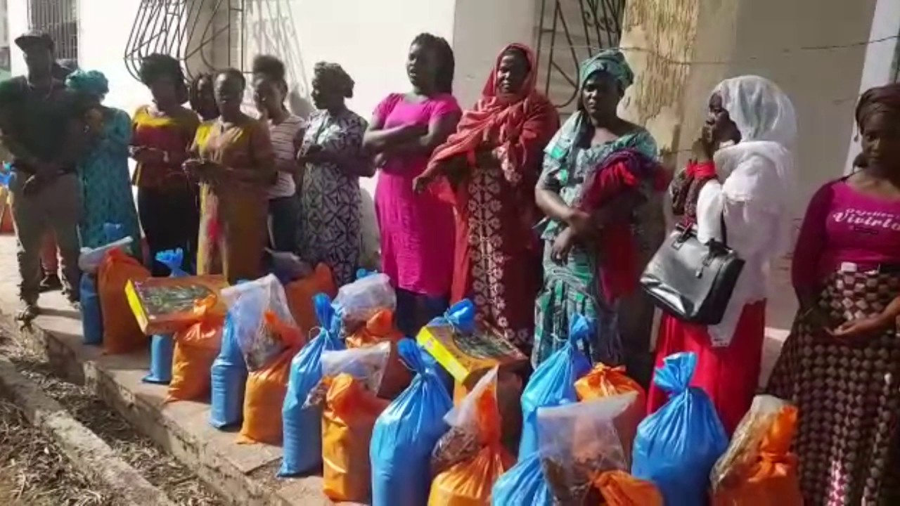 Ramadaan 2017 Gift of the Needy Distributing Hampers to the Guine Bissau community