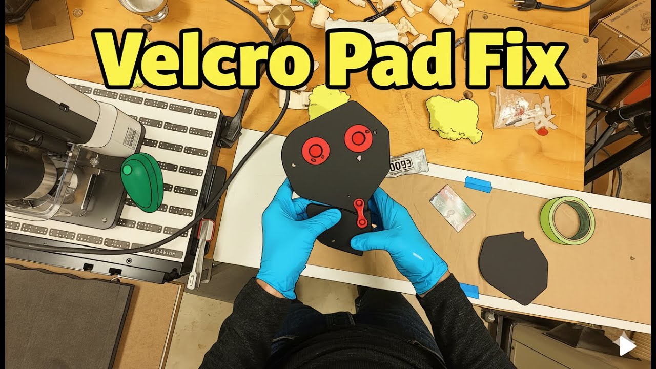 Приклеивание липучек к подкладкам