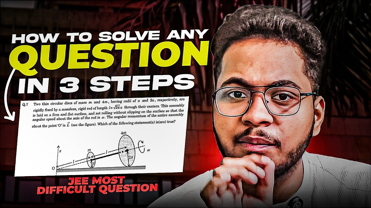 ⚠️ How to Solve Any Question in JUST 3 STEPS ‼️