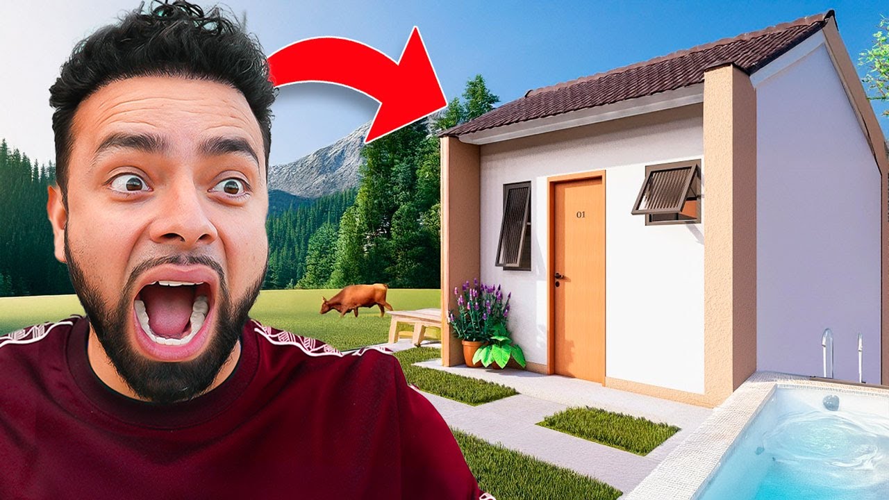 24 HORAS ACAMPANDO EN UNA MINI CASA