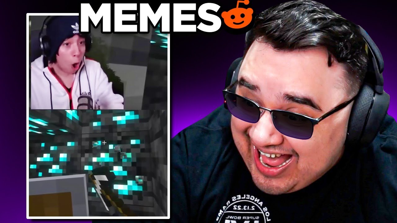 REACCIONANDO A MEMES RAROS 8