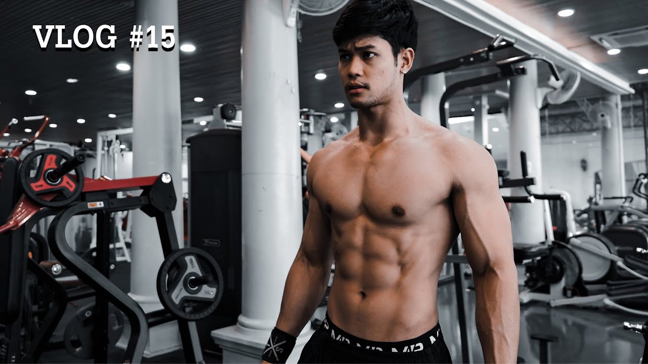 1 วันทำอะไรบ้าง กินอะไรบ้าง โคตรโหดโคตรกล้าม VLOG#15