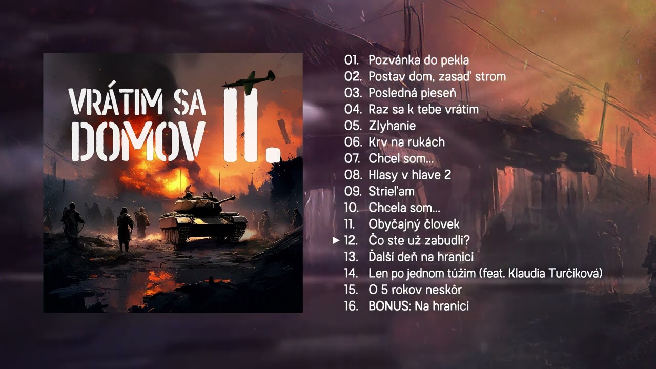 Umenie Poézie - 12. Čo ste už zabudli? (Album Vrátim sa domov II.)