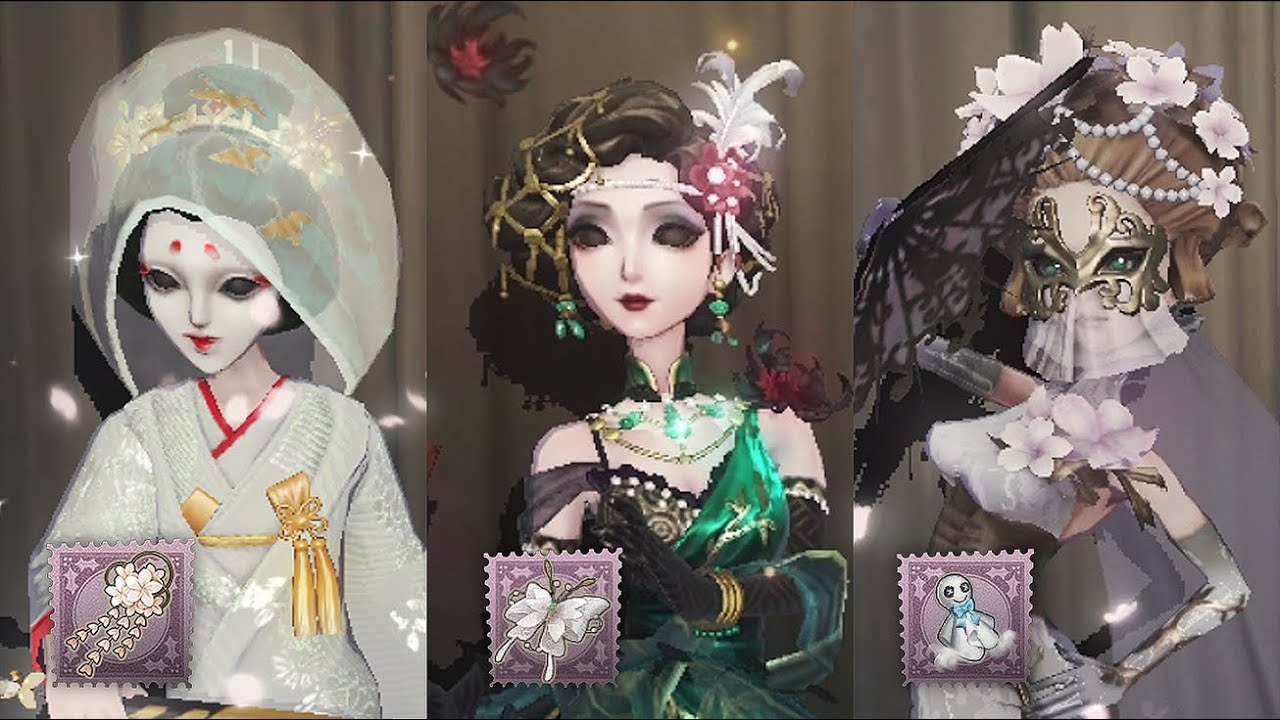 Identity V | LEGENDARY RANK WITH ALL MY GEISHA S SKINS & MATCHING ACCESSORIES | PC Geisha Rank