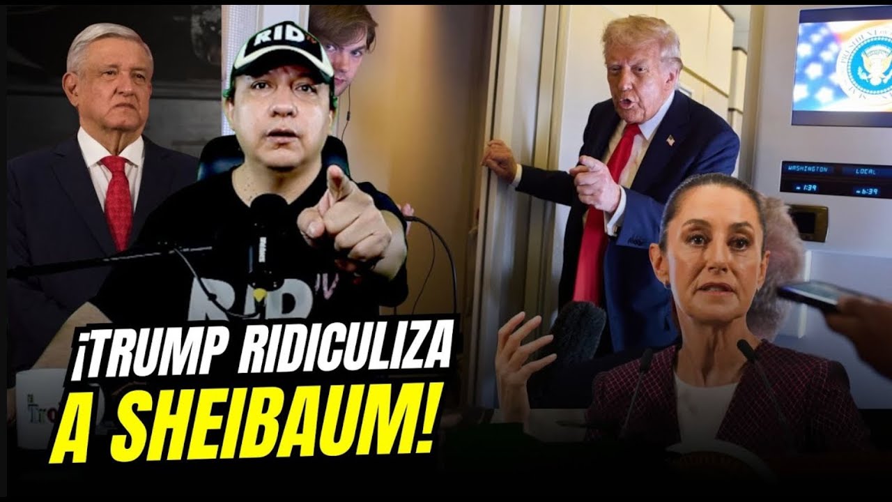 TRUMP DISPARA un MISIL a MÉXICO y HUNDE a CLAUDIA: Revela que él le pidió NO ENVIAR petróleo a Cuba