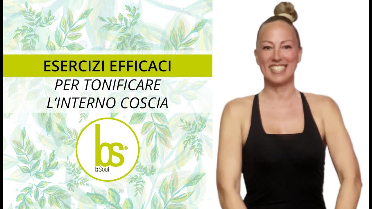 Esercizi efficaci per tonificare l'interno coscia