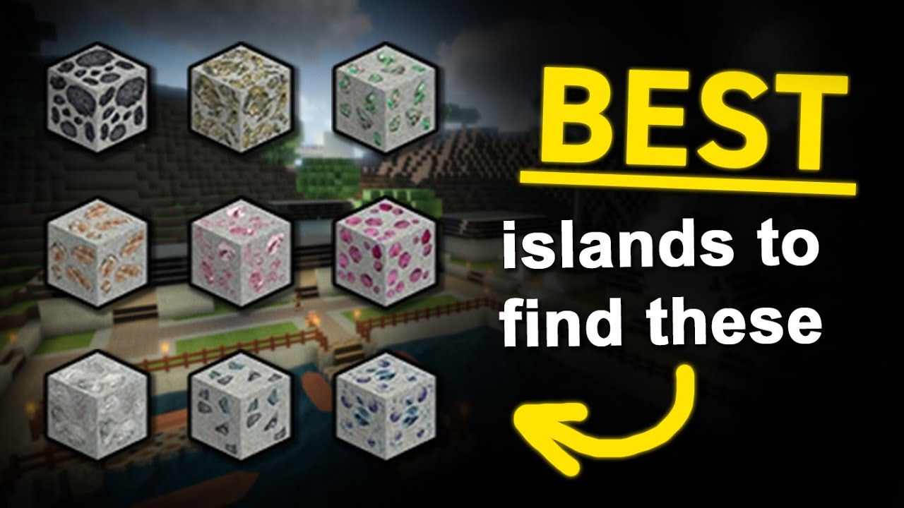 the COMPLETE guide to every ore in cube life!