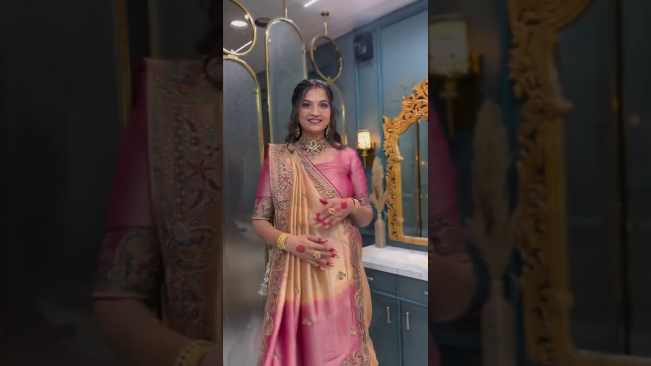 baby shower look 😍#traditinal #babyshower #look #baby #maa #shorts #gujarati #beauty .