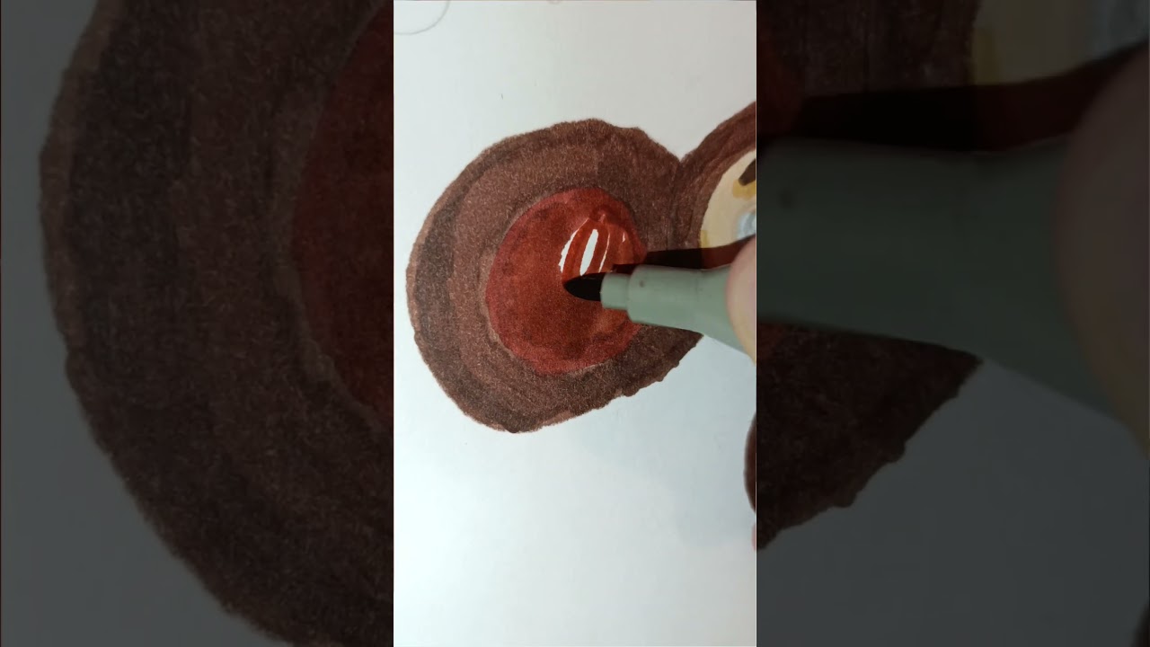 Рисую Чебурашку / как нарисовать Чебурашку