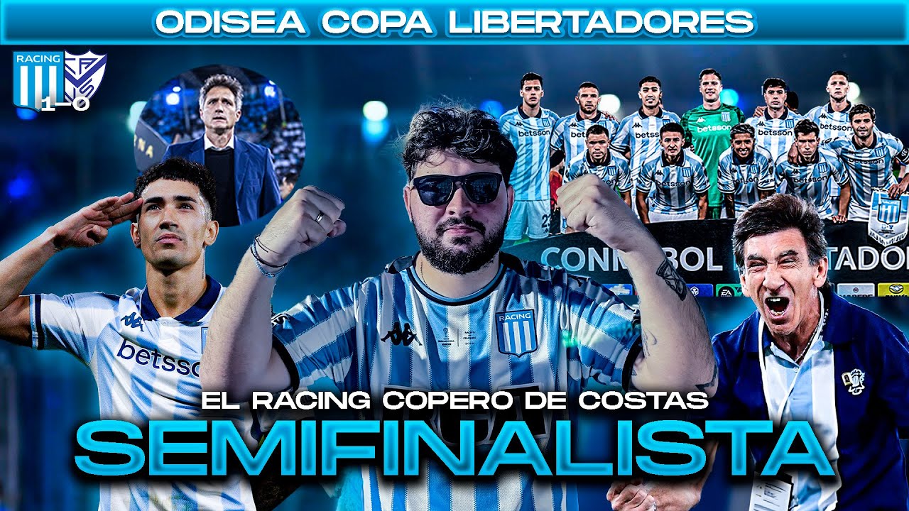 RACING ELIMINÓ A VÉLEZ Y ES SEMIFINALISTA DE AMÉRICA | ODISEA COPA LIBERTADORES (RACING 1 VELEZ 0)