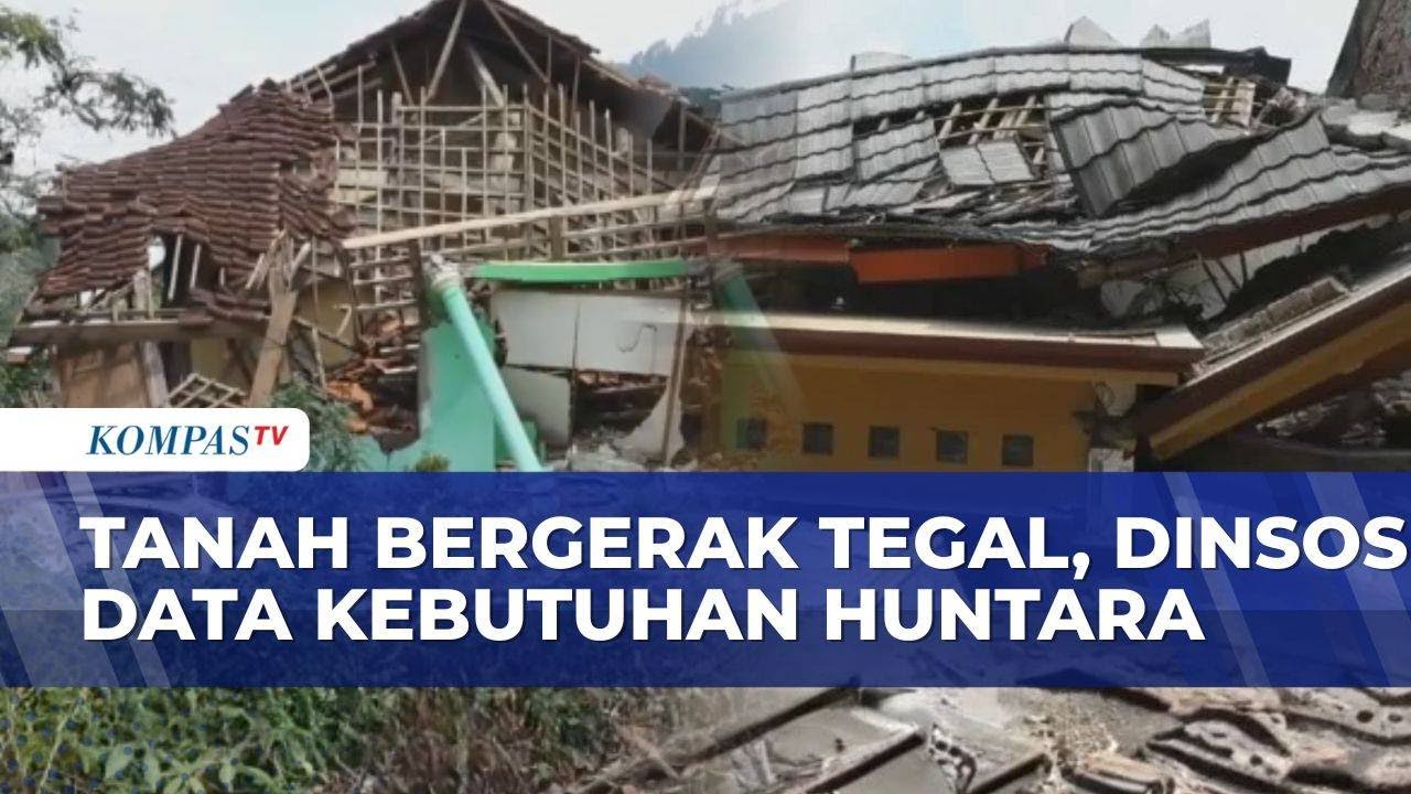 Tanah Bergerak Meluas! 2 Dusun Terparah di Tegal Didata untuk Rumah Hunian Sementara