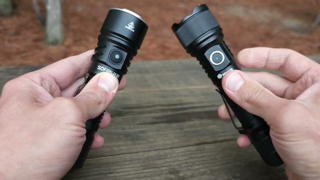Sofirn SK40 3200 Lumen Boost Driver w/ SFT70 and 21700 dual switch USB Type-C review and beamshots!