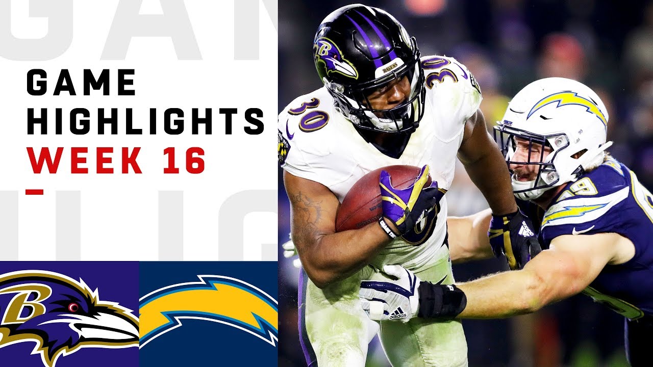 Ravens vs. Chargers Week 16 Highlights | NFL 2018