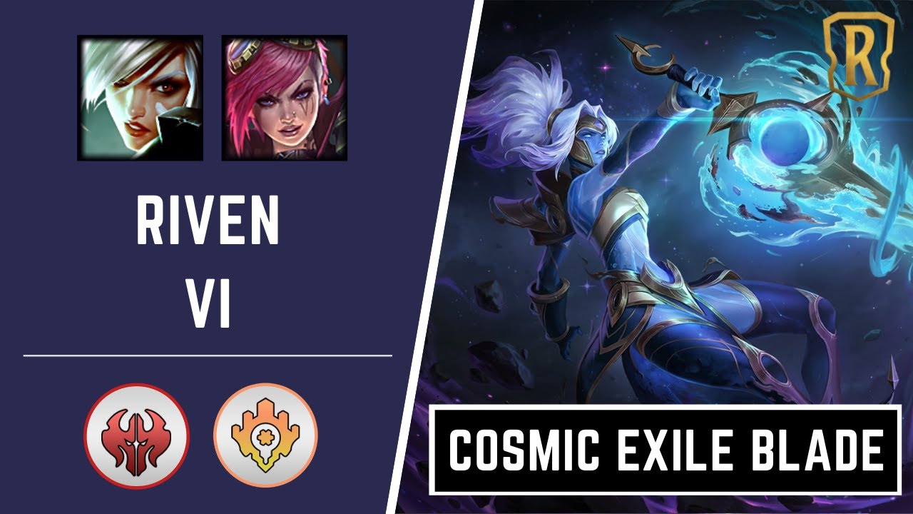 Cosmic Exile Riven With Give it All & Vi OTK! | Legends of Runeterra