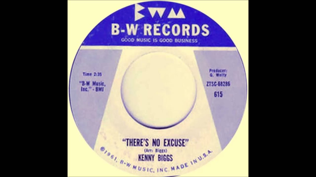 Kenny Biggs - There's No Excuse