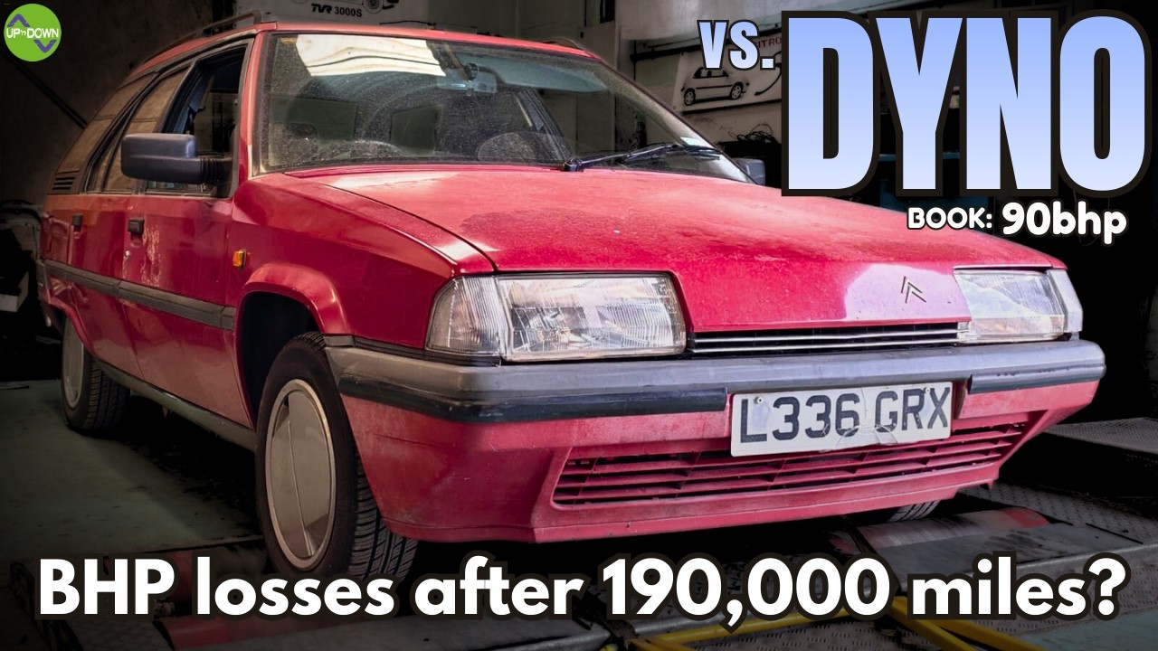 BX TZD TURBO vs. Dyno | 80s Citroen diesel G.O.A.T. on the dyno