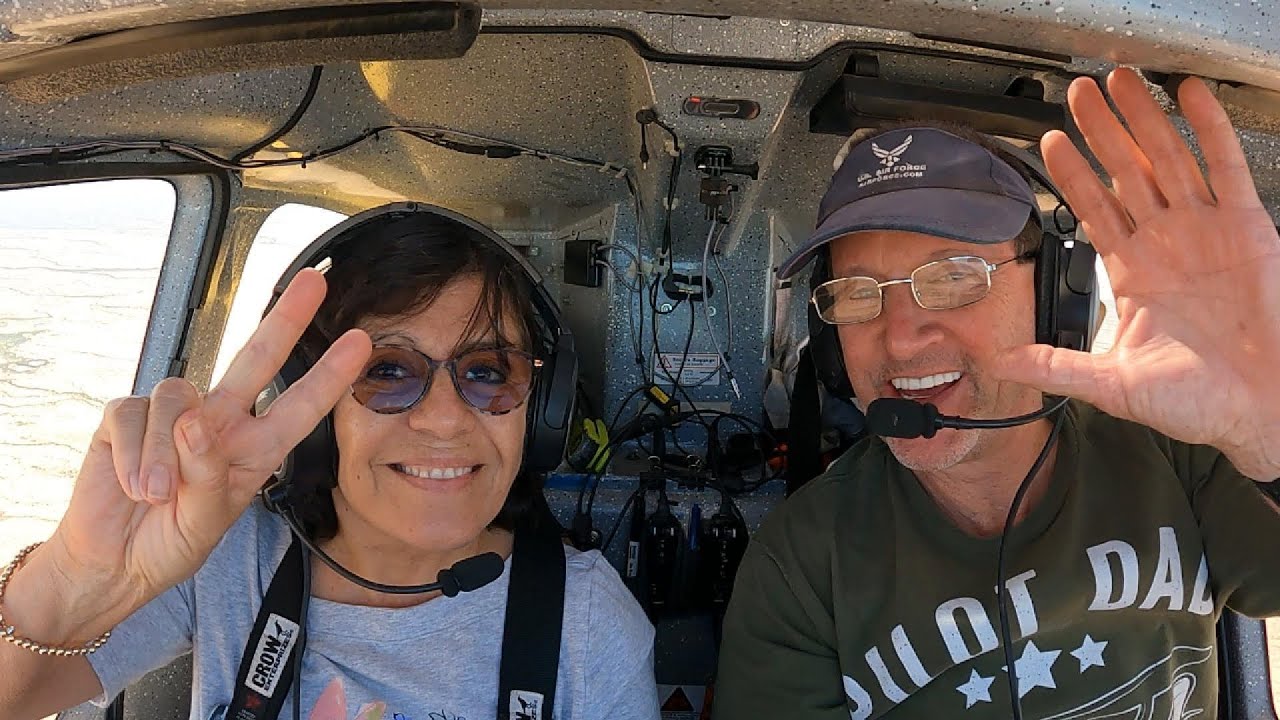 Todd Bristol Flying the Flight Design CTLS with Fran - Oct 2025