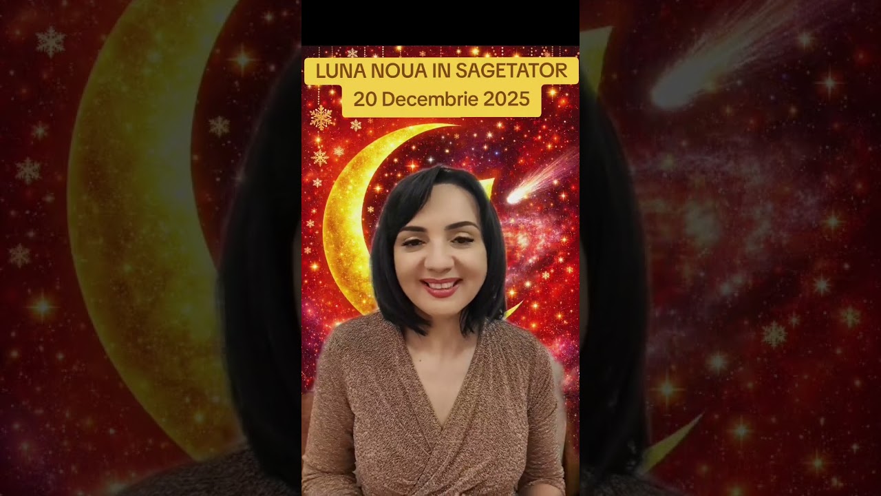 20 Decembrie 2025 - Luna Noua in Sagetator aproape de Centrul Galactic 