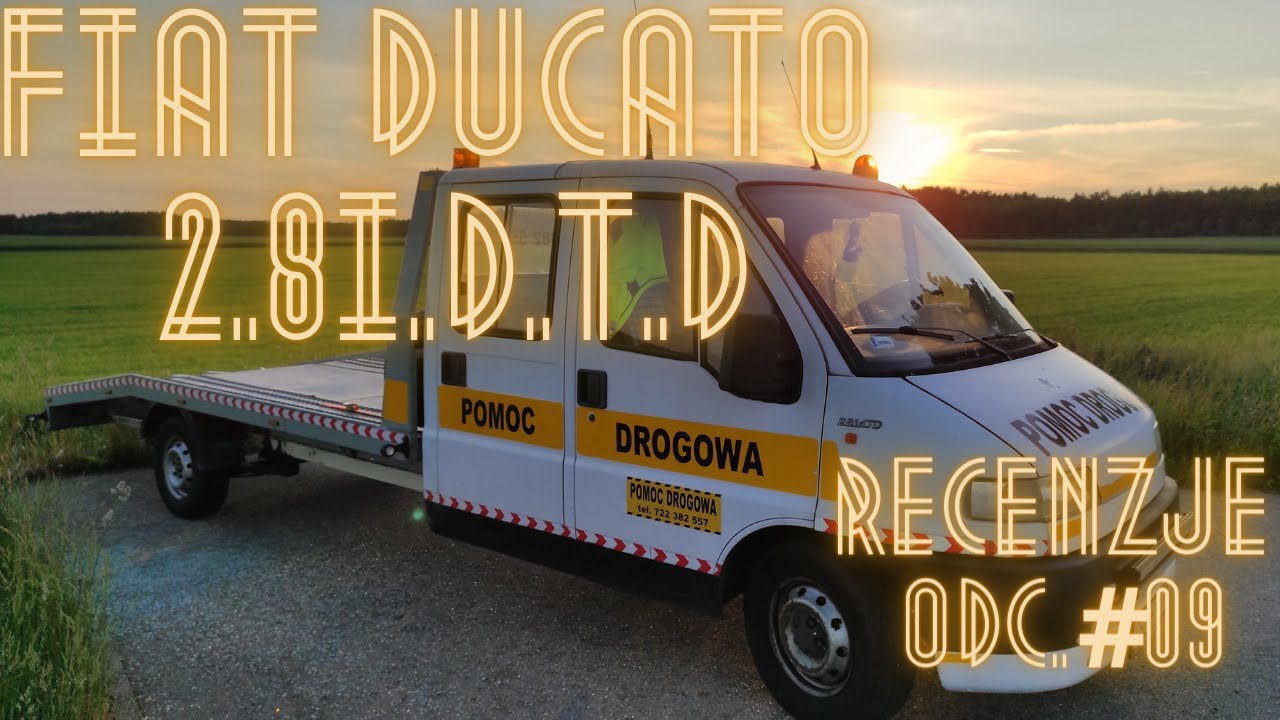 Recenzje odc.#09- Fiat ducato 2.8 idTD z 1999 roku w zabudowie jako auto laweta.