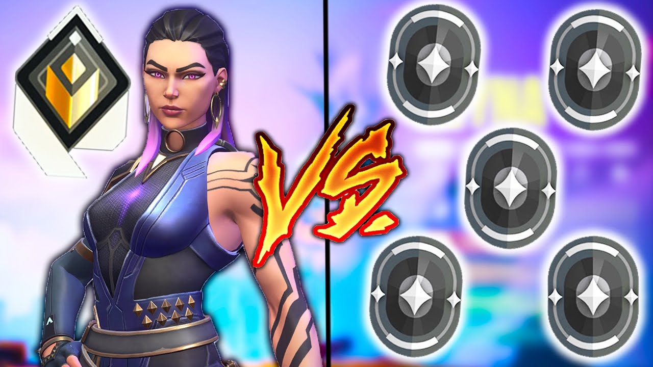 Valorant: 1 Radiant VS 5 Iron Players - Who Wins?