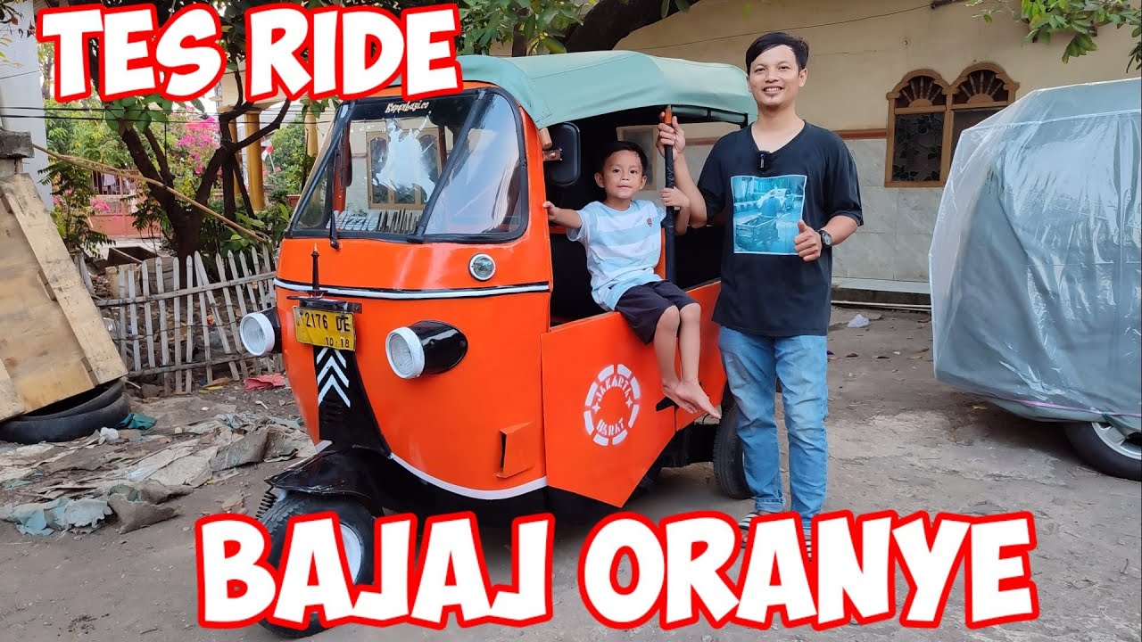 TES RIDE BAJAJ ORANYE