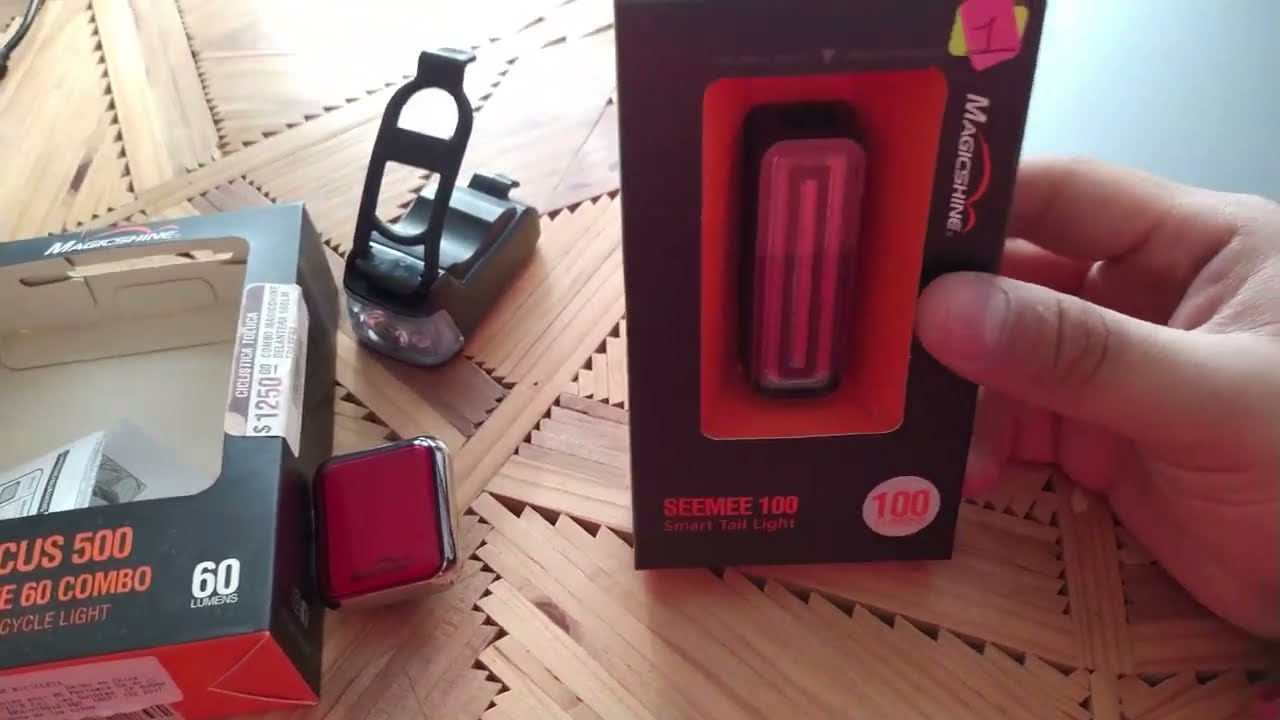 Magicshine seemee 100 una de las mejores luces traseras LED para bicicleta review experiencia