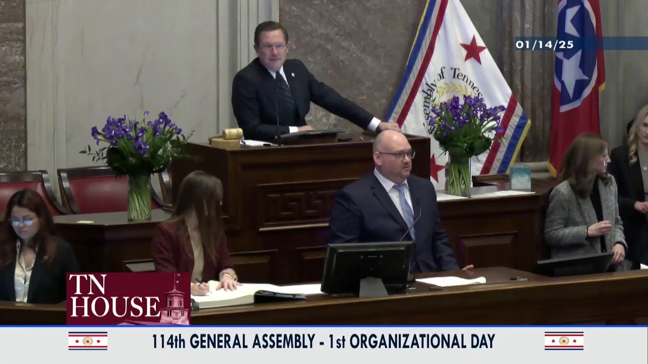 House Session- 1st Organizational Day- January 14, 2025