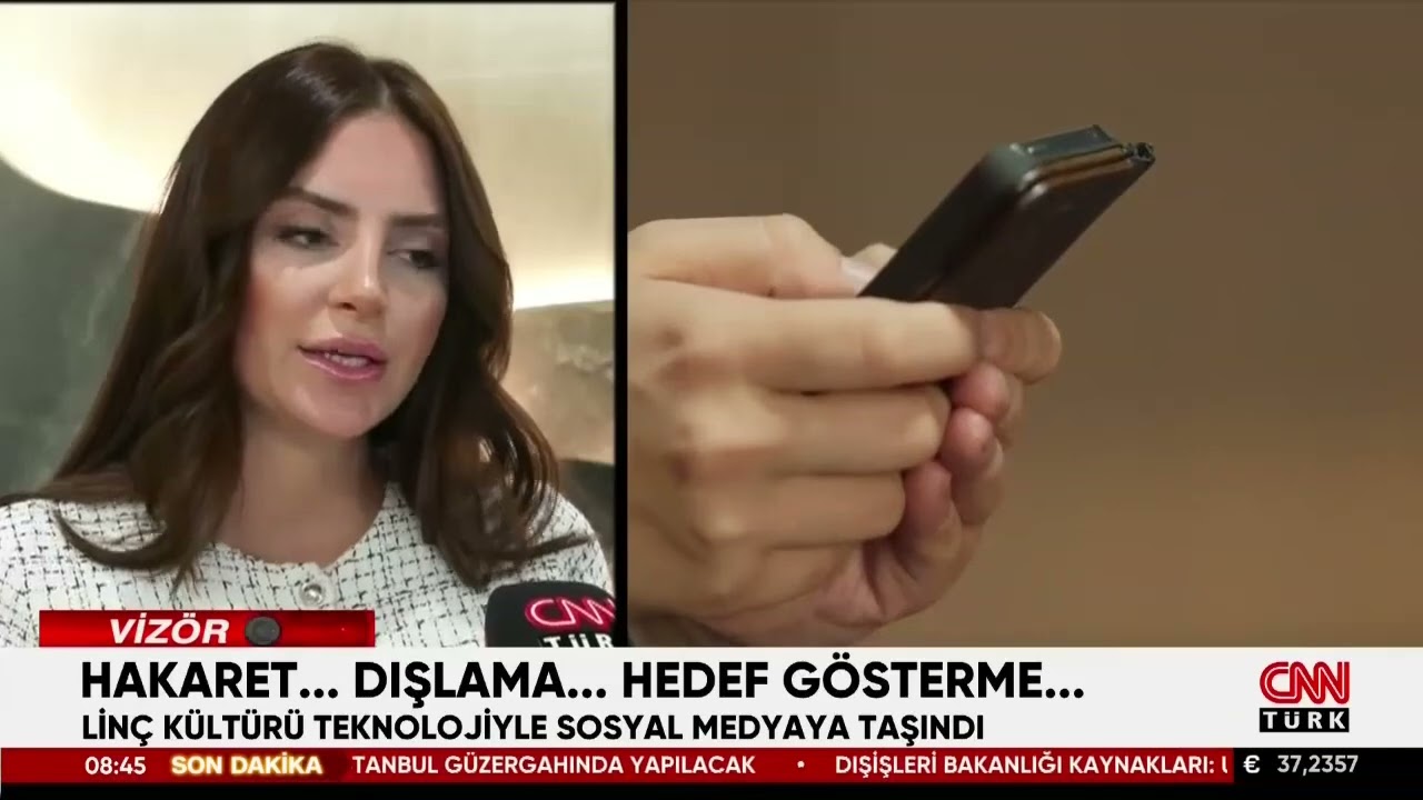 Sosyal Medya Linç Kültürü Hukuki Sürece İlişkin CNNTurk Röportajı