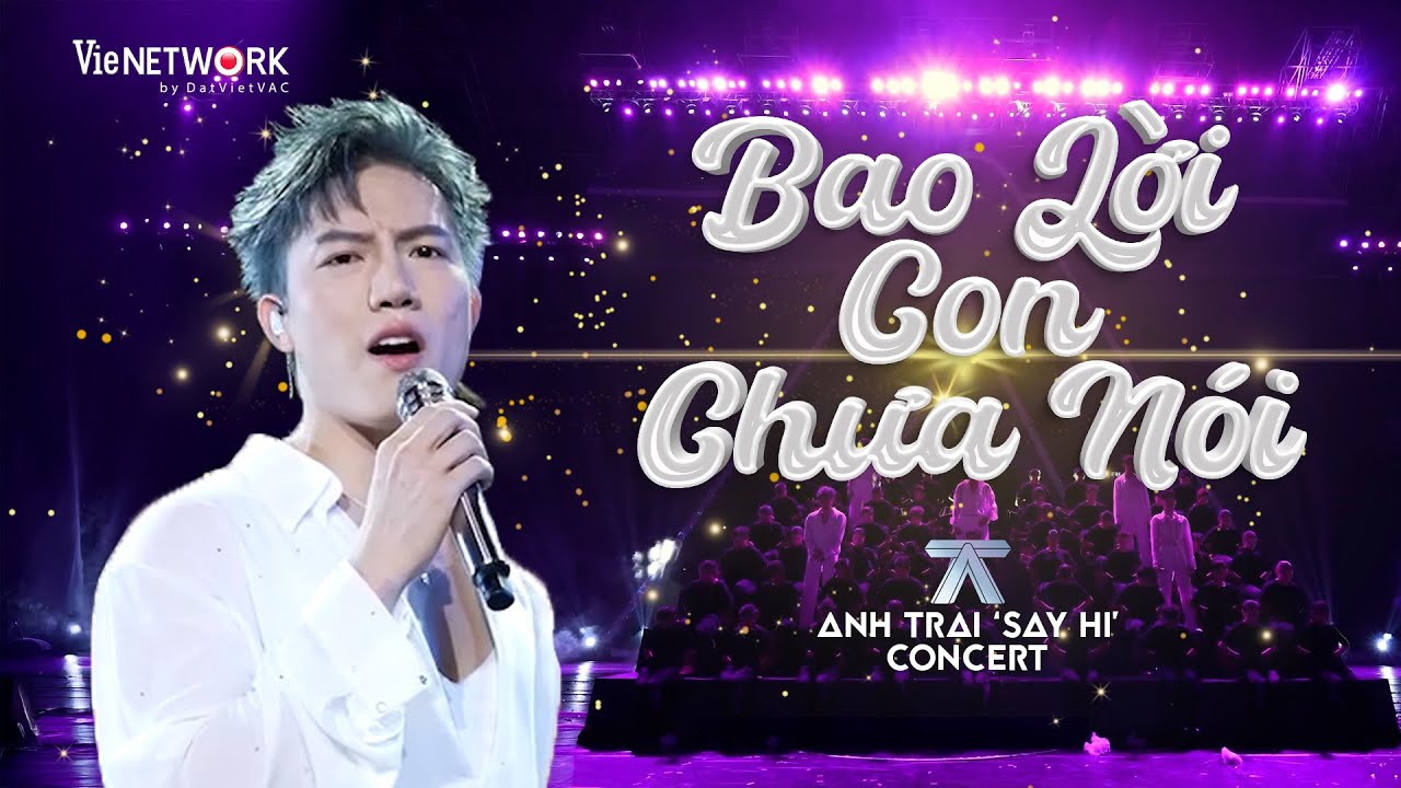 [ATSH CONCERT] BAO LỜI CON CHƯA NÓI - Anh Tú x Song Luân x Atus x Dương Domic x Quang Trung
