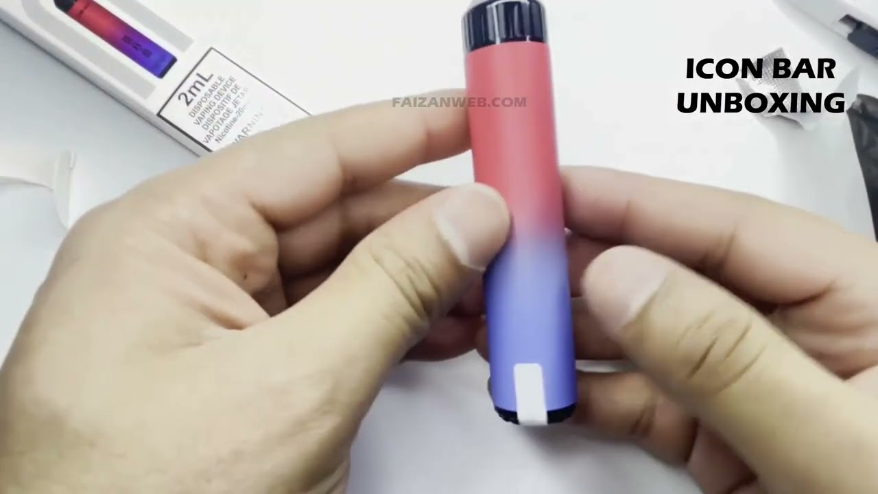 Icon Bar Vape Unboxing & Review