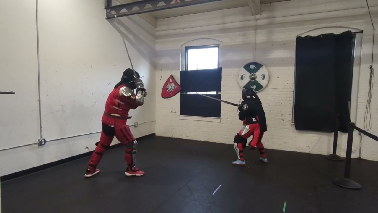 Luke vs Mandi Longsword Sparring 1/11/26