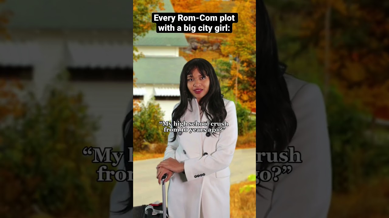 Every Rom-Com plot with a big city girl 😭 #romcom #comedyvideo #parody