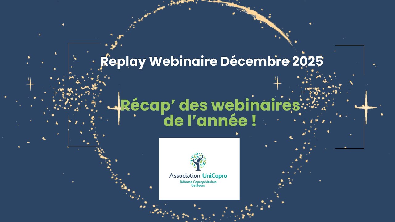 BEST-OF de nos webinaires de l'année 2025