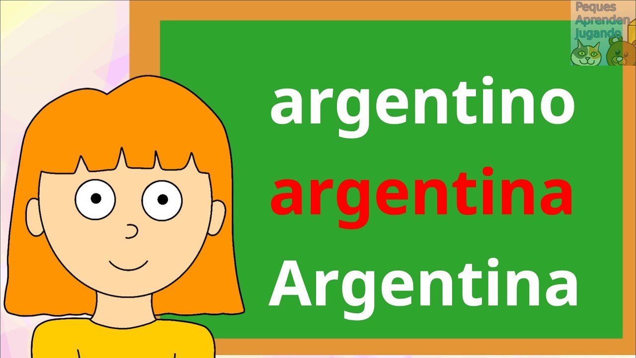 Los gentilicios para niños  Video de Peques Aprenden Jugando