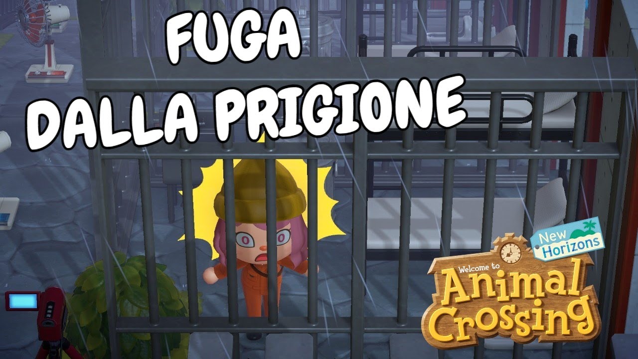 FUGA DALLA PRIGIONE 🏃‍♀🏃‍♀ RIUSCIREMO A SCAPPARE ?! ANIMAL CROSSING NEW HORIZONS
