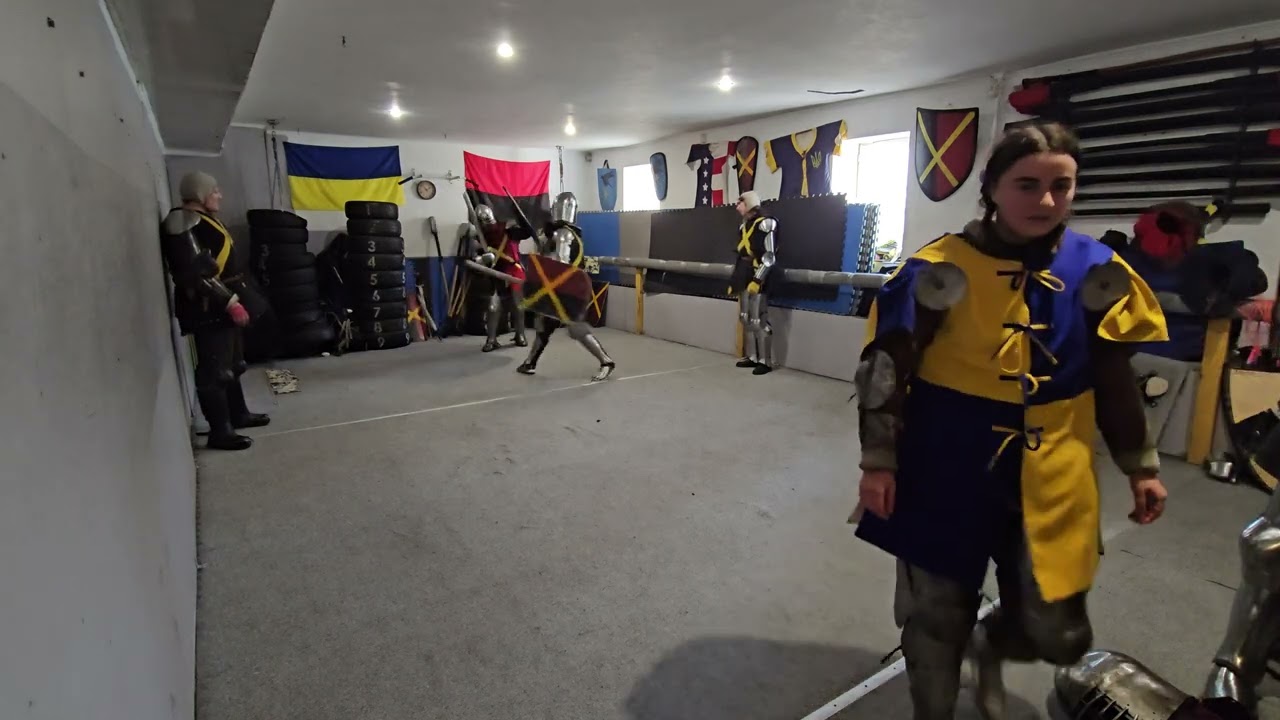 Відкрите тренування в обладунках 01.03.26. Щит-меч. Відео 39