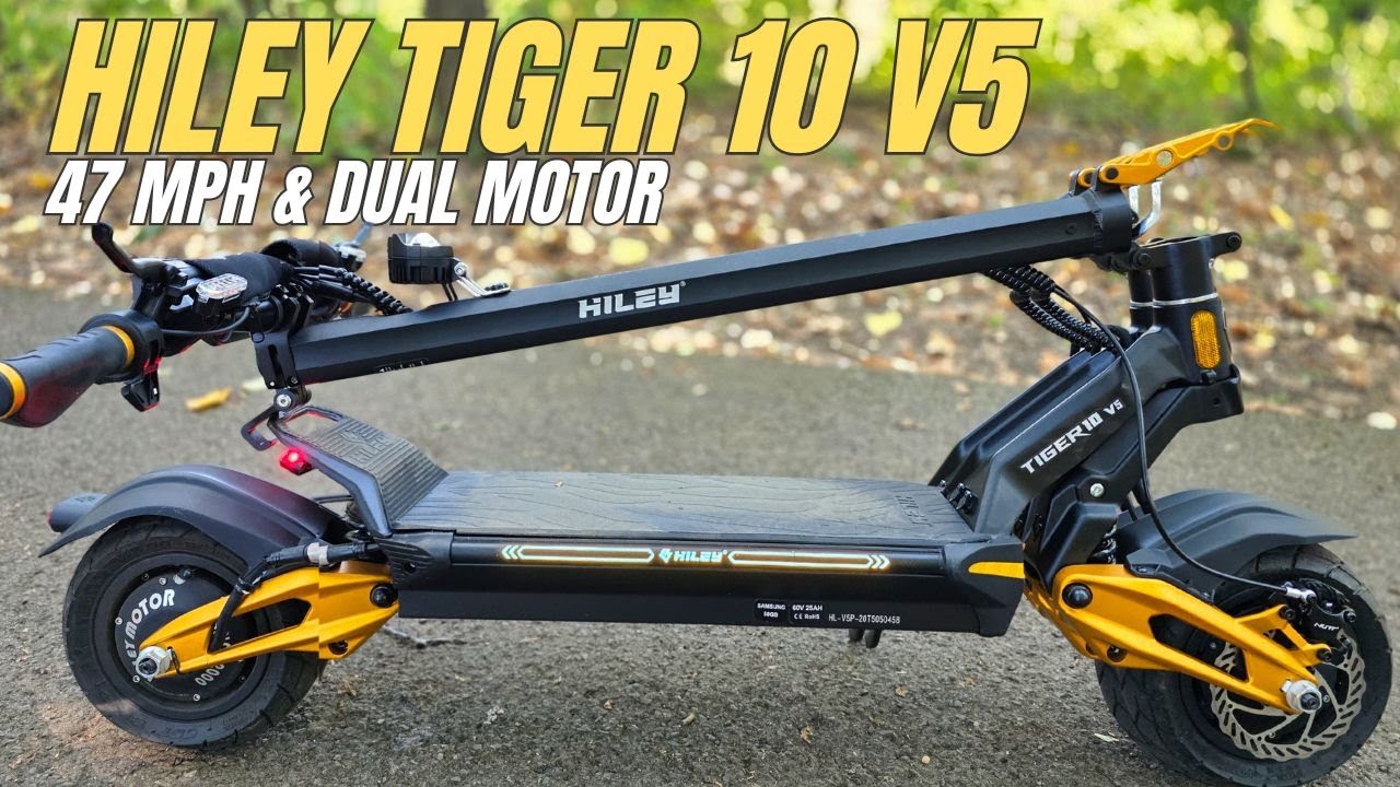 Лучший электросамокат 2025 года — обзор Hiley Tiger 10 V5 с двумя двигателями