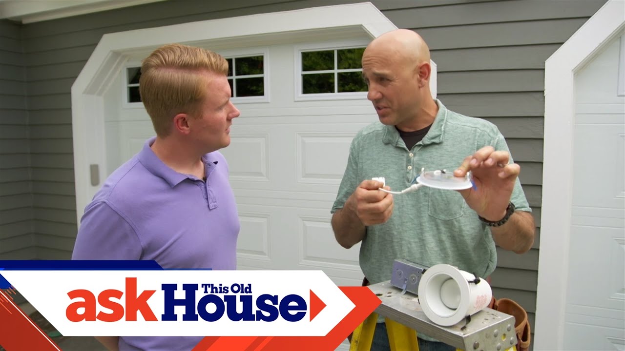 How to Install Ultra-Thin Exterior Lighting | All About Lights | Ask This Old House
