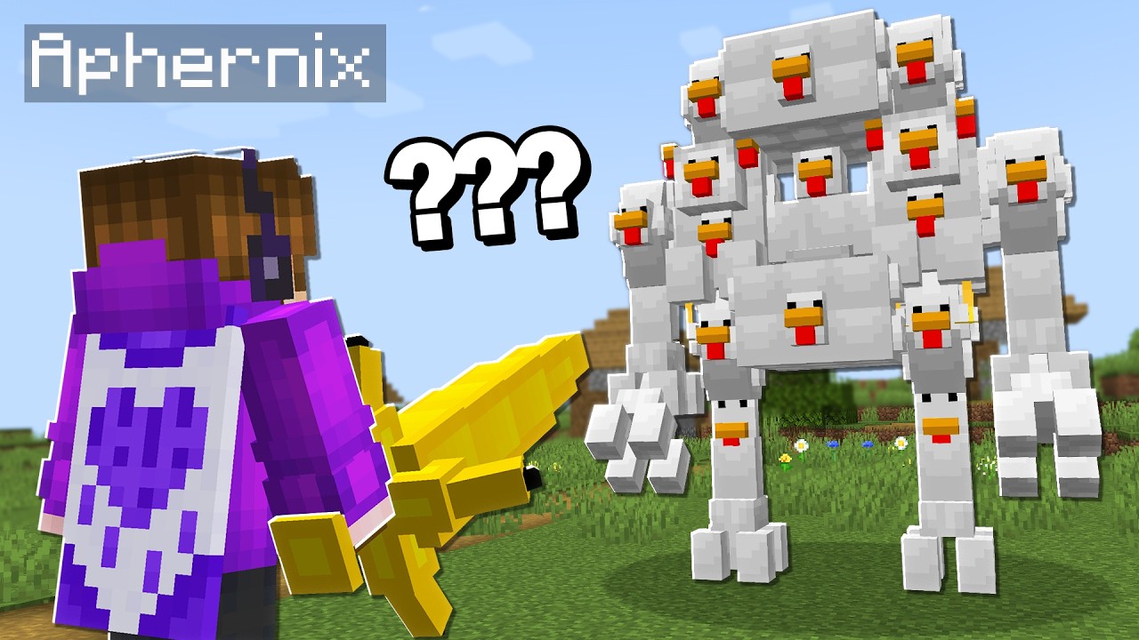 Minecraft'ın EN TUHAF MODUNU Denedim...
